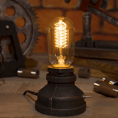 Lampe de Bureau Vintage Noire