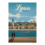 Affiche Vintage Lyon