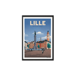 affiche vintage Lille