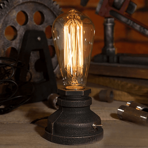Lampe Bureau Metal Vintage