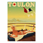 Affiche Vintage Toulon